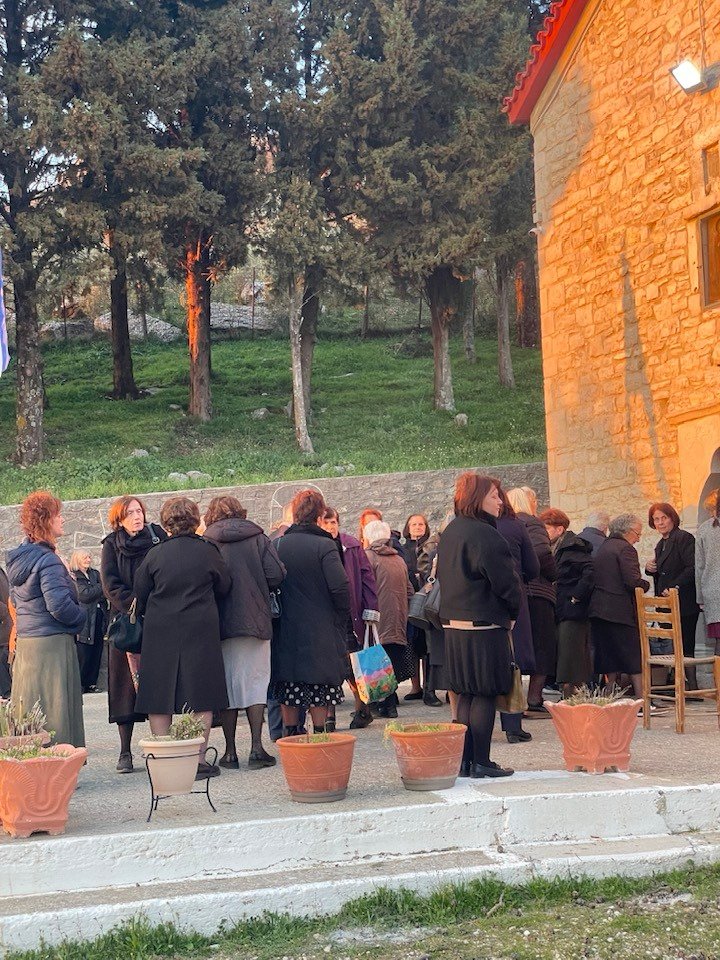 Οι Δ’ Χαιρετισμοί στην Ιερά Μονή Νοτενών Αχαΐας ΦΩΤΟ